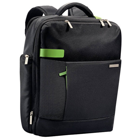 LEITZ Laptop-Rucksack Complete 15.6" Smart Traveller Kunstfaser schwarz bis 39,6 cm (15,6 Zoll) | 60170095