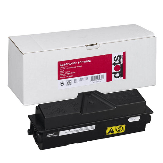 dots schwarz Toner kompatibel zu KYOCERA TK-1130 | 2897,0000-DOTS