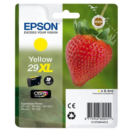 EPSON 29XL / T2994XL gelb Druckerpatrone | C13T29944012