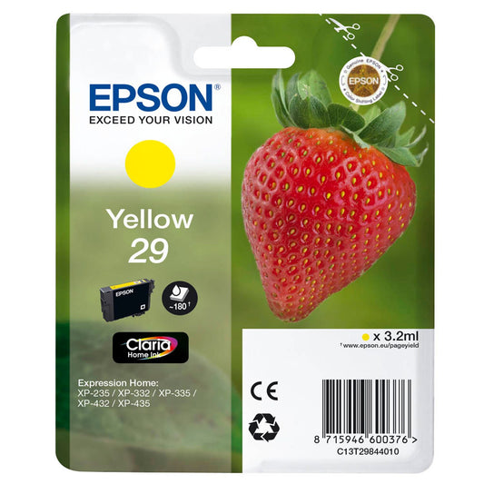 EPSON 29 / T2984 gelb Druckerpatrone | C13T29844012