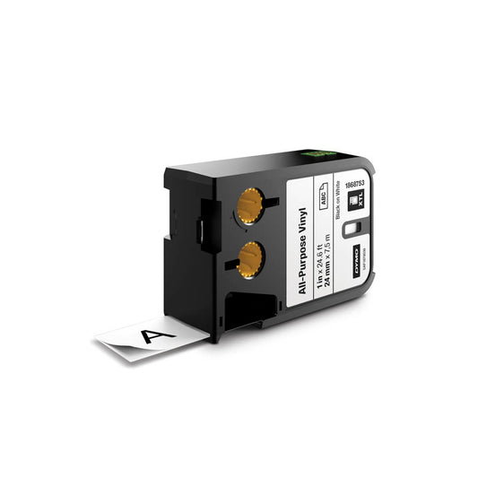 DYMO Schriftband XTL , 24 mm schwarz auf weiß | 1868753