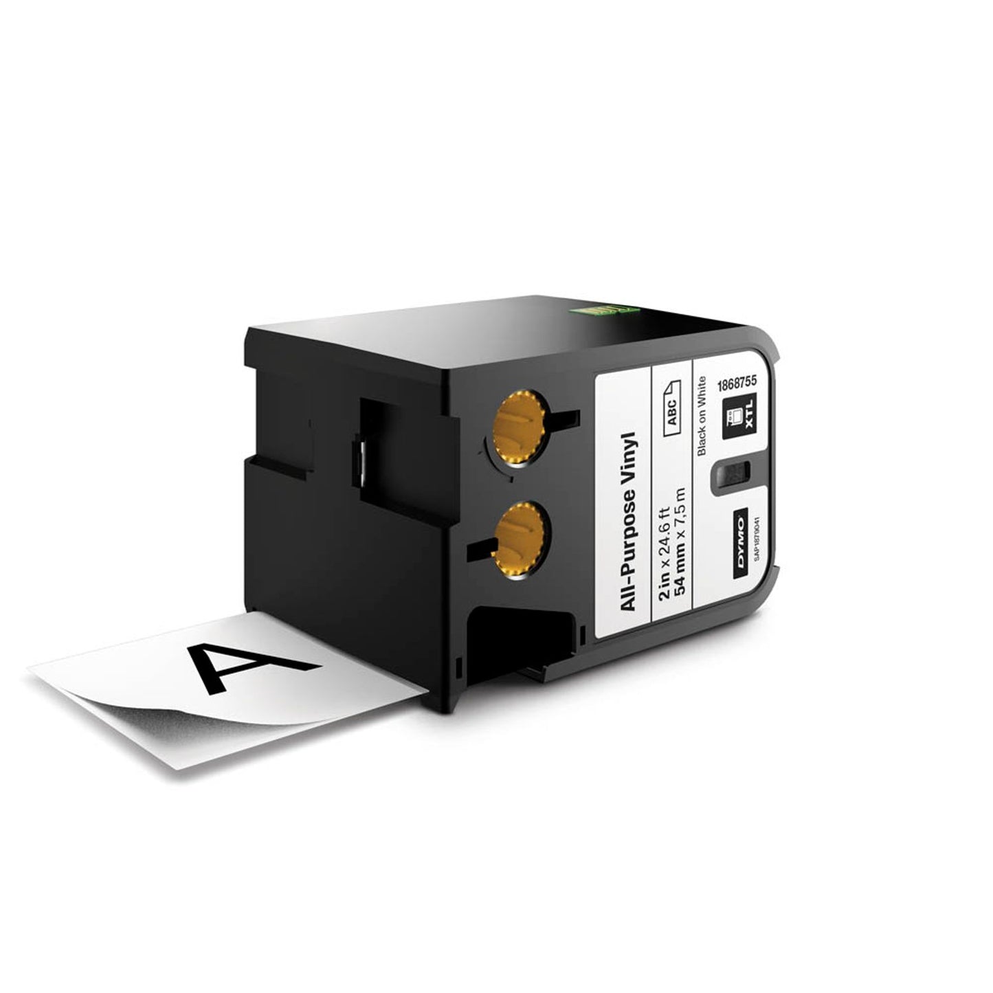 DYMO Schriftband XTL , 54 mm schwarz auf weiß | 1868755