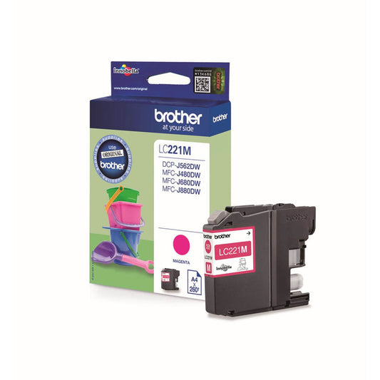 brother LC-221M magenta Druckerpatrone | LC221M
