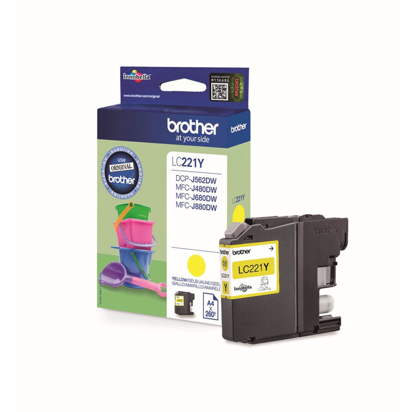 brother LC-221Y gelb Druckerpatrone | LC221Y
