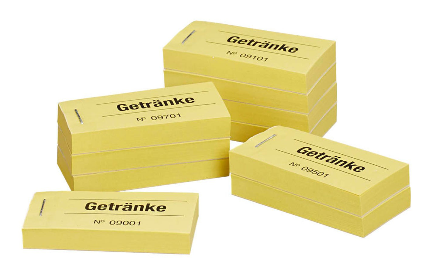 WOLF & APPENZELLER Bonblöcke, gelb, 10 Blöcke