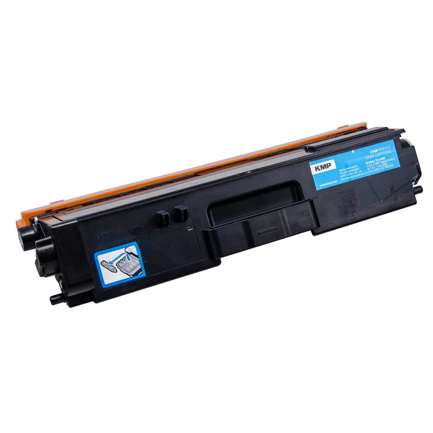 KMP B-T62 cyan Toner kompatibel zu brother TN-326C | 1246,3003
