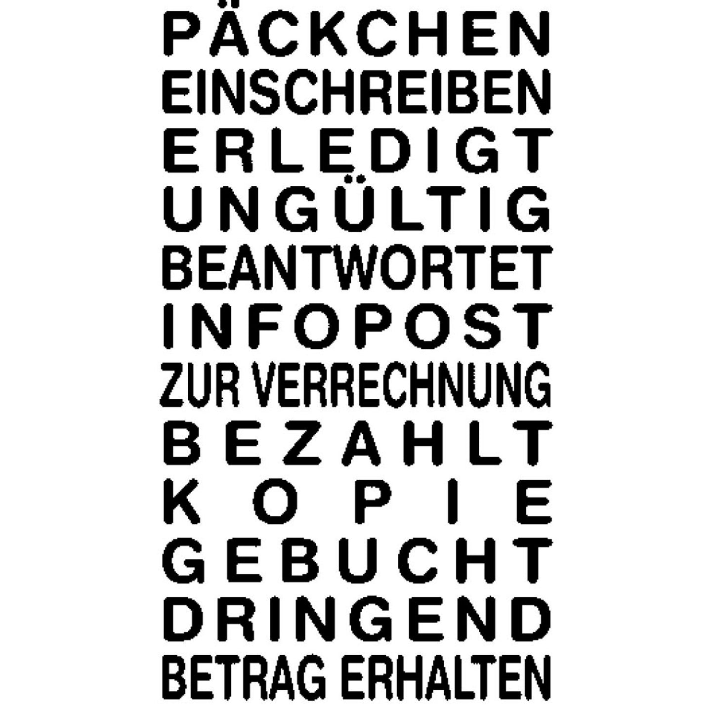 trodat Textstempel printy 4822 selbstfärbend schwarz | 499483