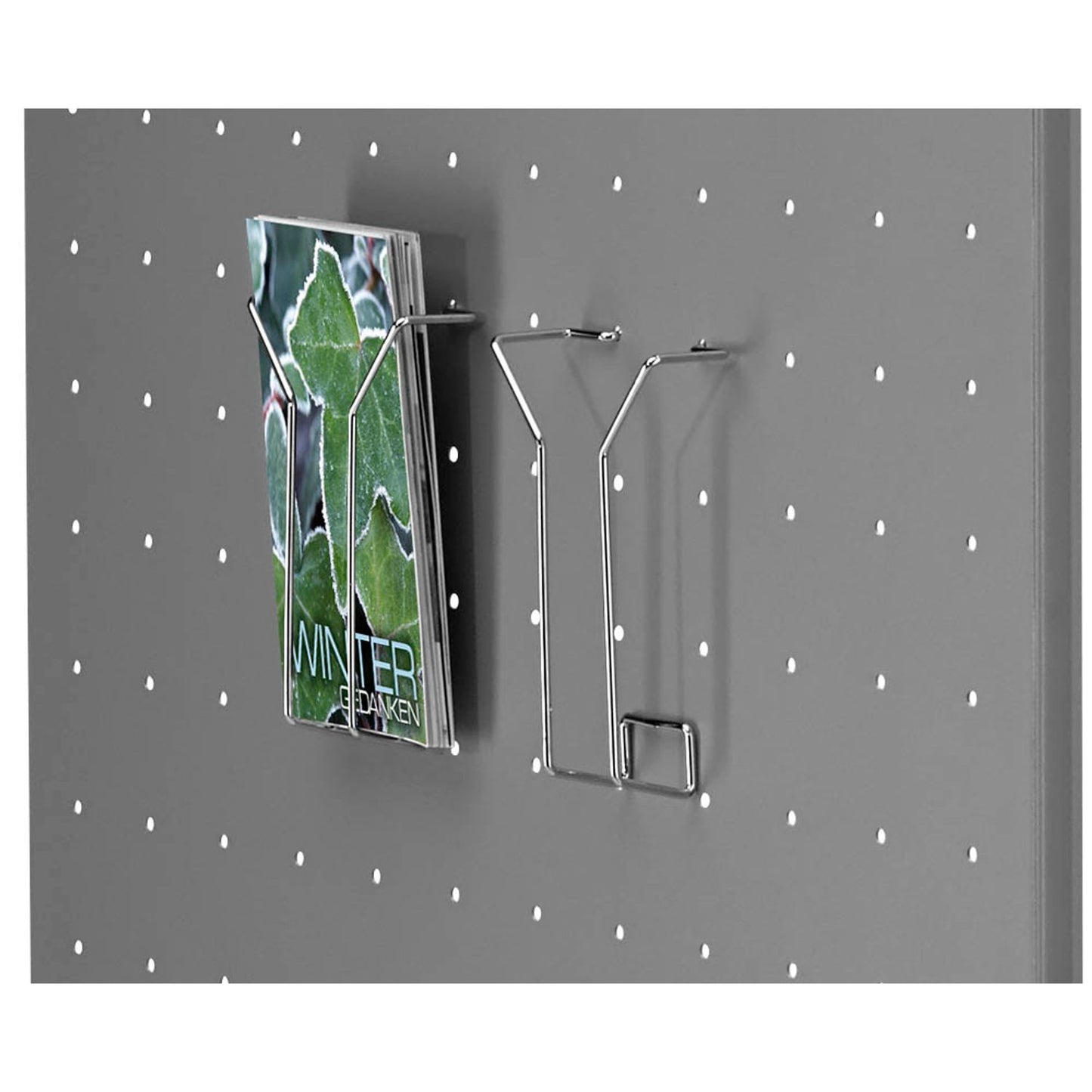 Kerkmann Prospektkorb für Plakatständer DIN lang | 44694100 | 1 Pack = 2 St.