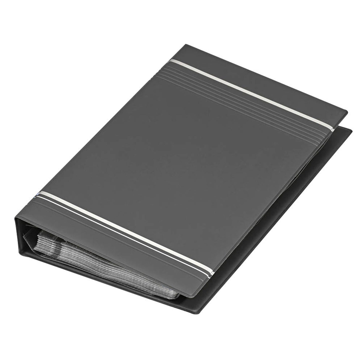 DURABLE Visitenkarten-Ringbuch VISIFIX anthrazit | 238558