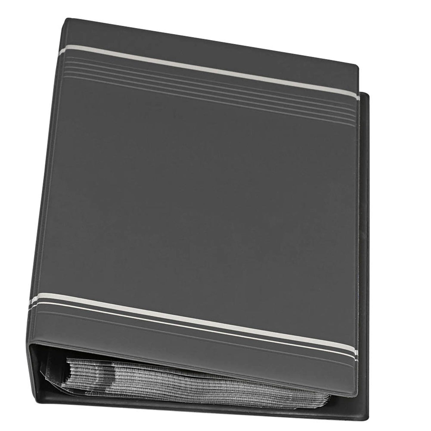 DURABLE Visitenkarten-Ringbuch VISIFIX anthrazit | 238558