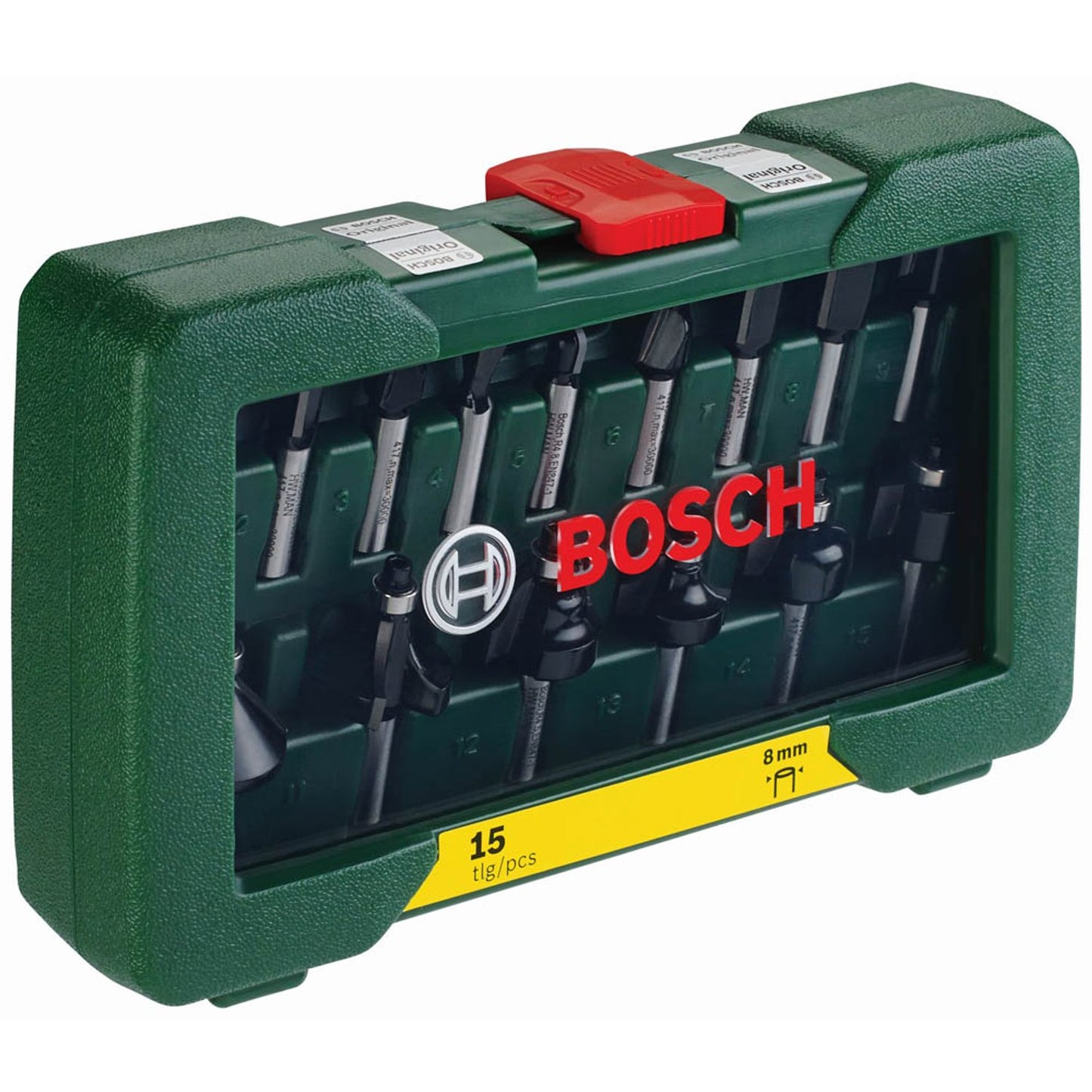 BOSCH Fräser-Set 15-teilig | 2607019469