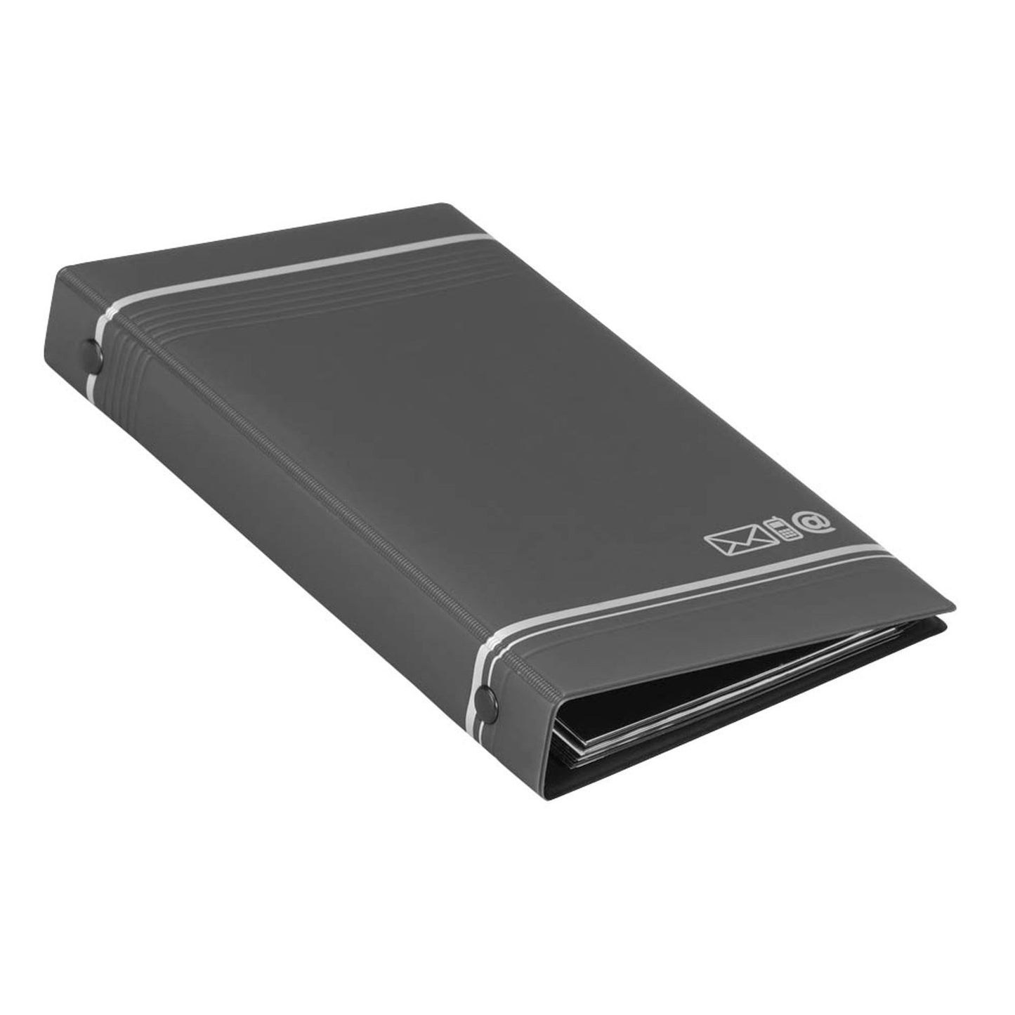 DURABLE Adress-Ringbuch TELINDEX anthrazit | 237558