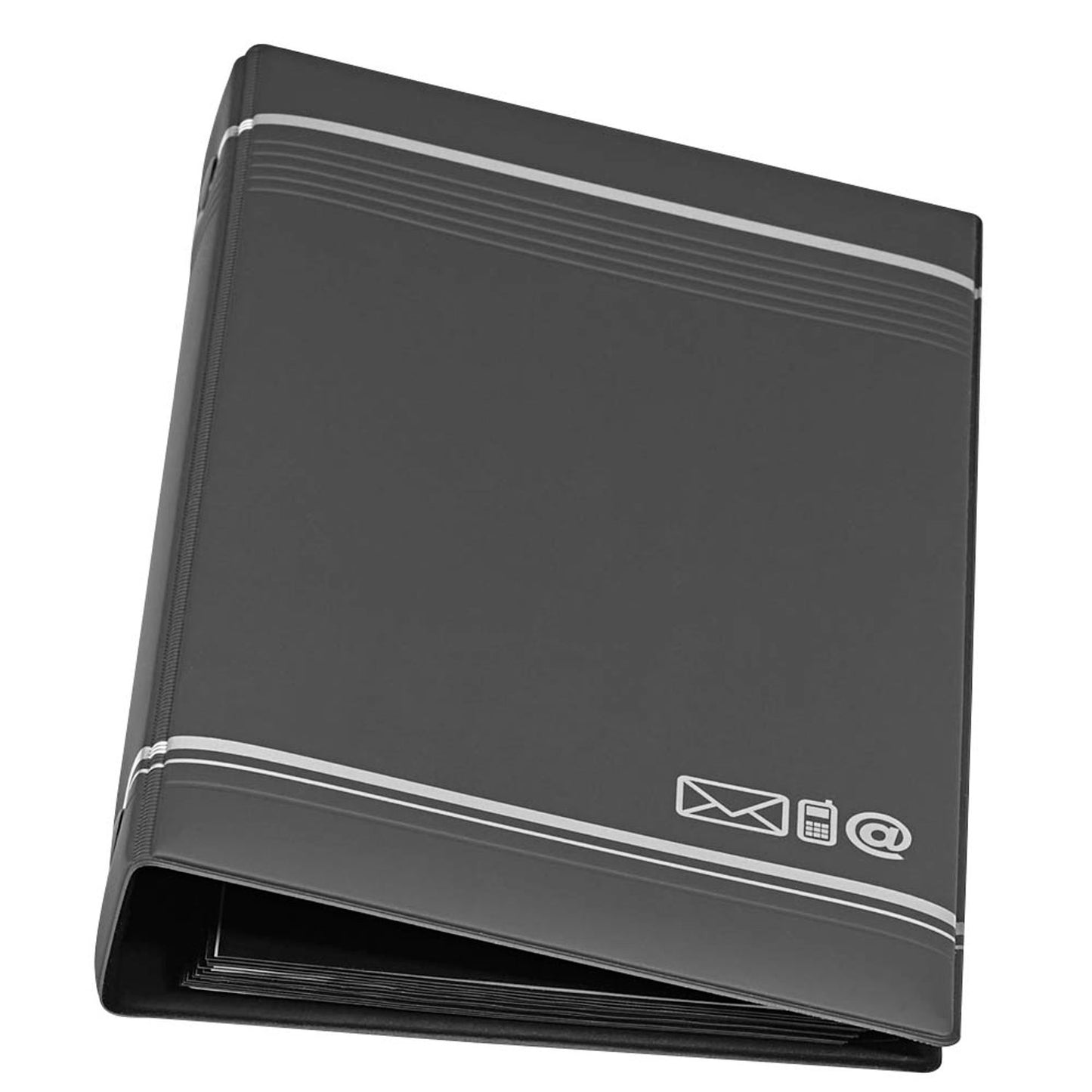 DURABLE Adress-Ringbuch TELINDEX anthrazit | 237558
