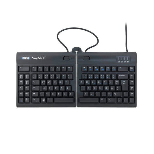KINESIS Freestyle 2 ergonomische Tastatur geteilt, kabelgebunden schwarz | RGOKB800PB-DE