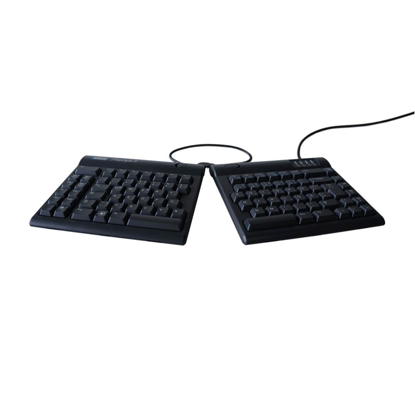 KINESIS Freestyle 2 ergonomische Tastatur geteilt, kabelgebunden schwarz | RGOKB800PB-DE