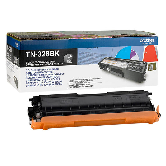 brother TN-328BK schwarz Toner | TN328BK