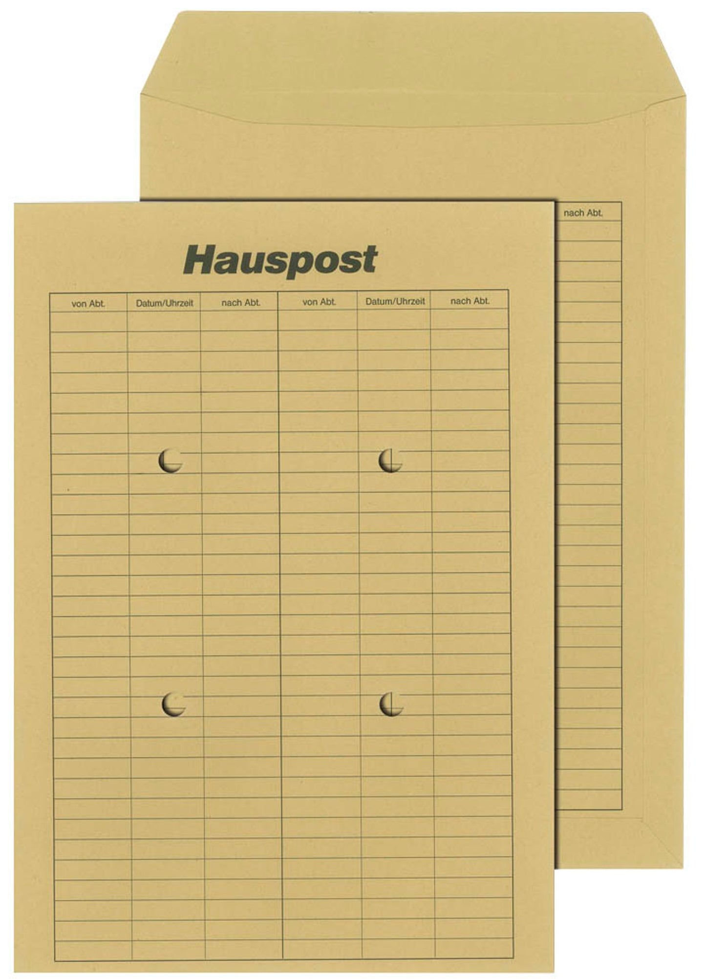 MAILmedia Hauspostversandtaschen DIN  ohne Fenster braun 250 St.