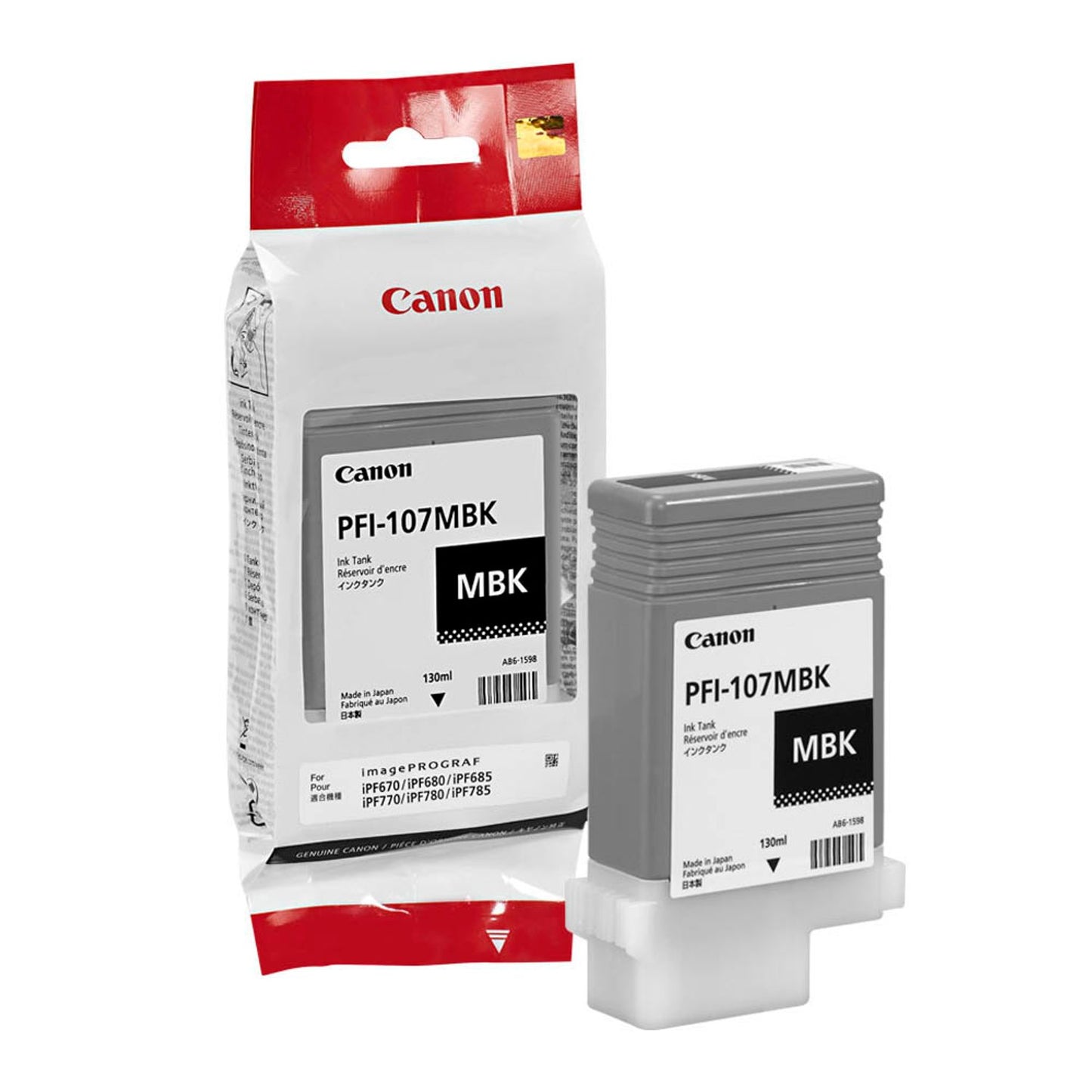 Canon PFI-107 MBK mattschwarz Druckerpatrone | 6704B001