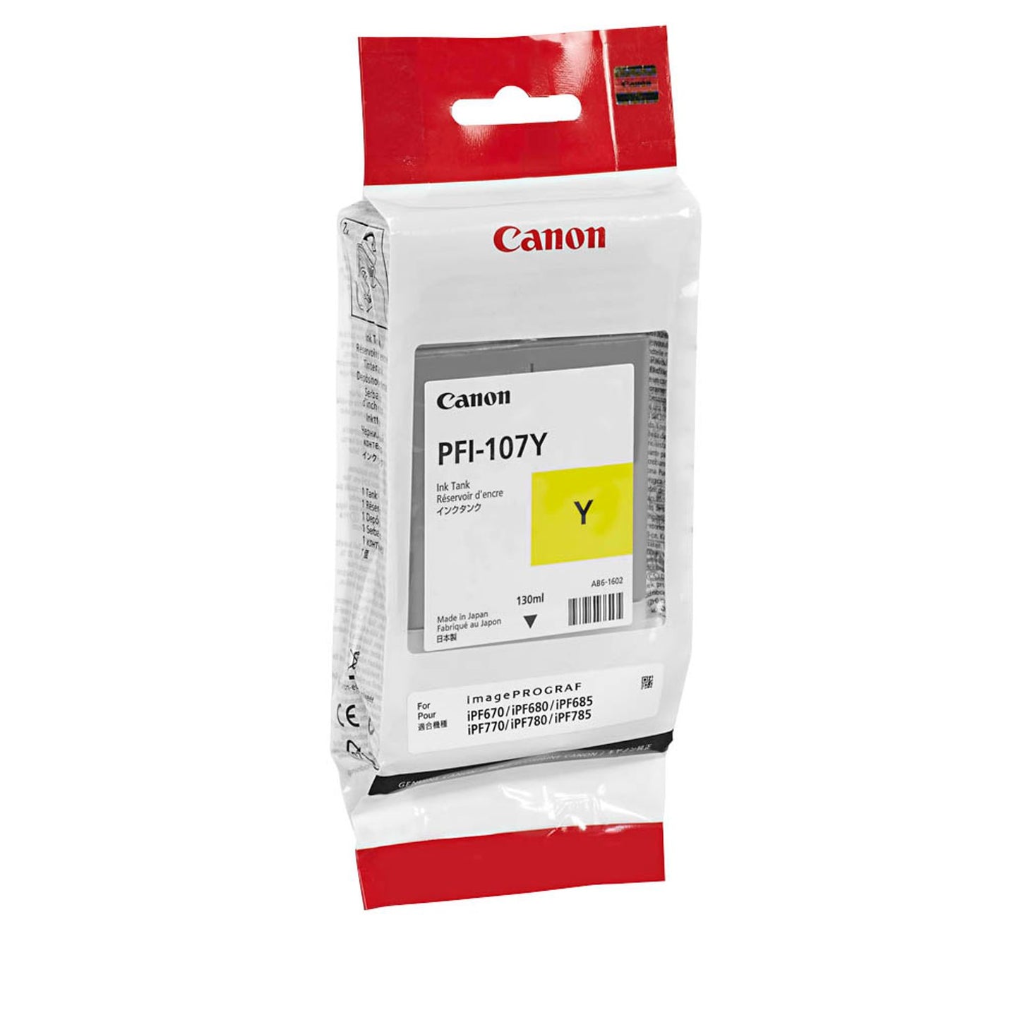 Canon PFI-107 Y gelb Druckerpatrone | 6708B001