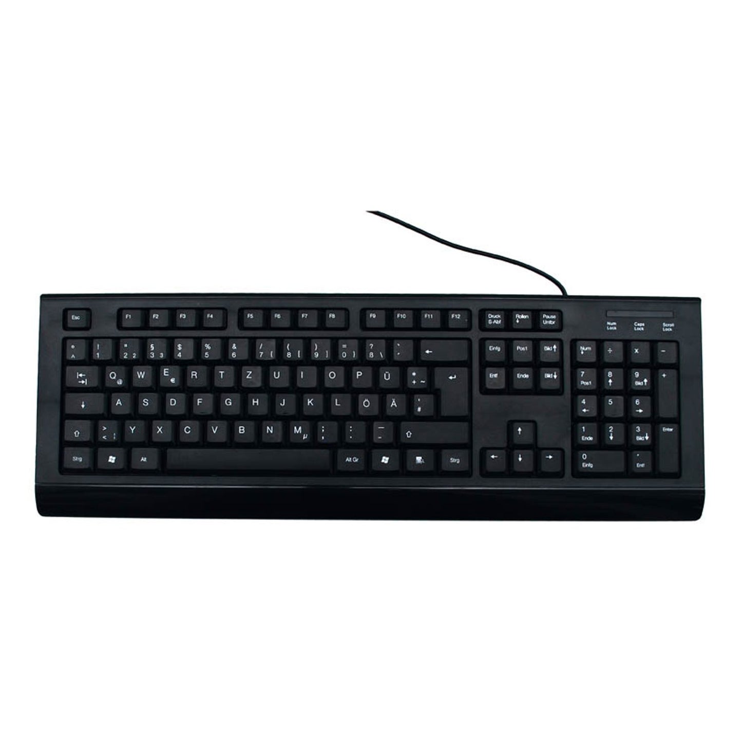 MediaRange Tastatur kabelgebunden schwarz | MROS101