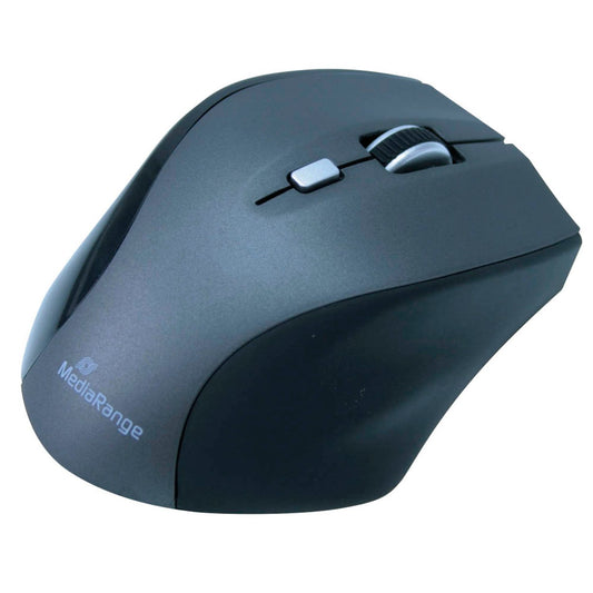 MediaRange Maus kabellos schwarz, grau | MROS203