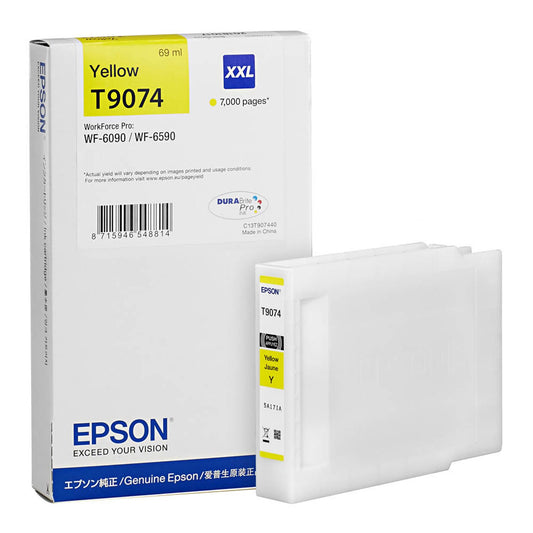 EPSON T9074XXL gelb Druckerpatrone | C13T90744N