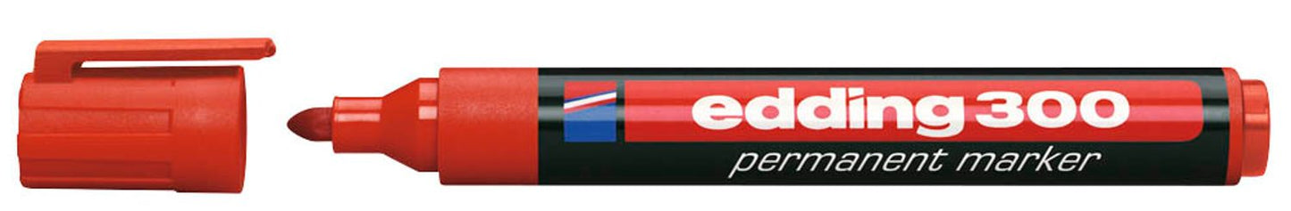 edding 300 Permanentmarker 1,5 - 3,0 mm, 10 St.