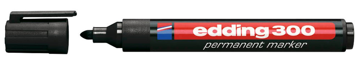 edding 300 Permanentmarker 1,5 - 3,0 mm, 10 St.