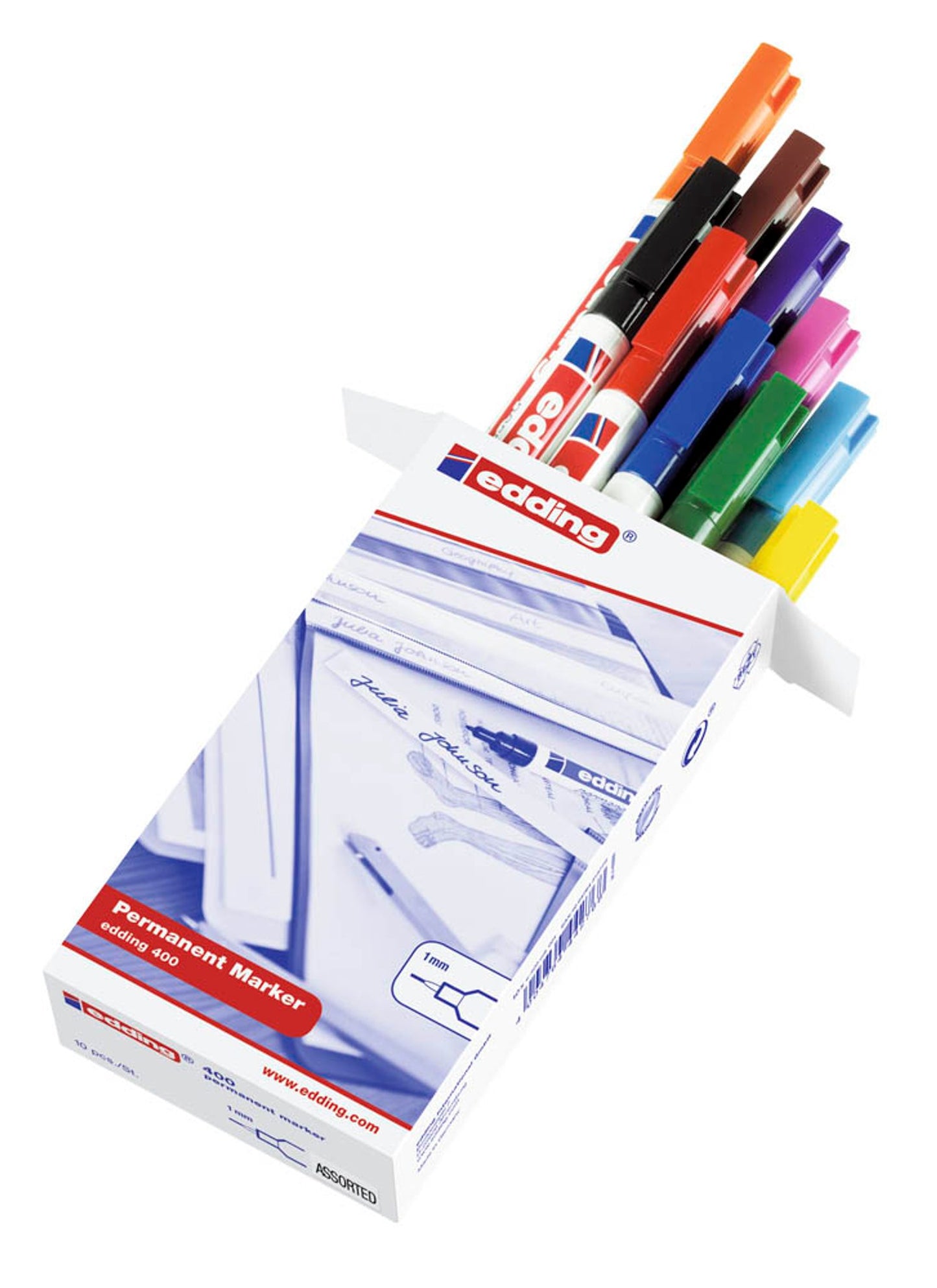 edding 400 Permanentmarker 1,0 mm, 10 St.