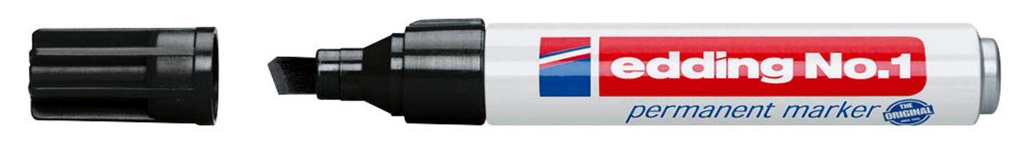edding No. 1 Permanentmarker 1,0 - 5,0 mm, 10 St.