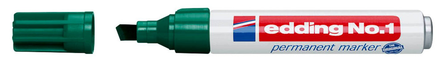edding No. 1 Permanentmarker 1,0 - 5,0 mm, 10 St.