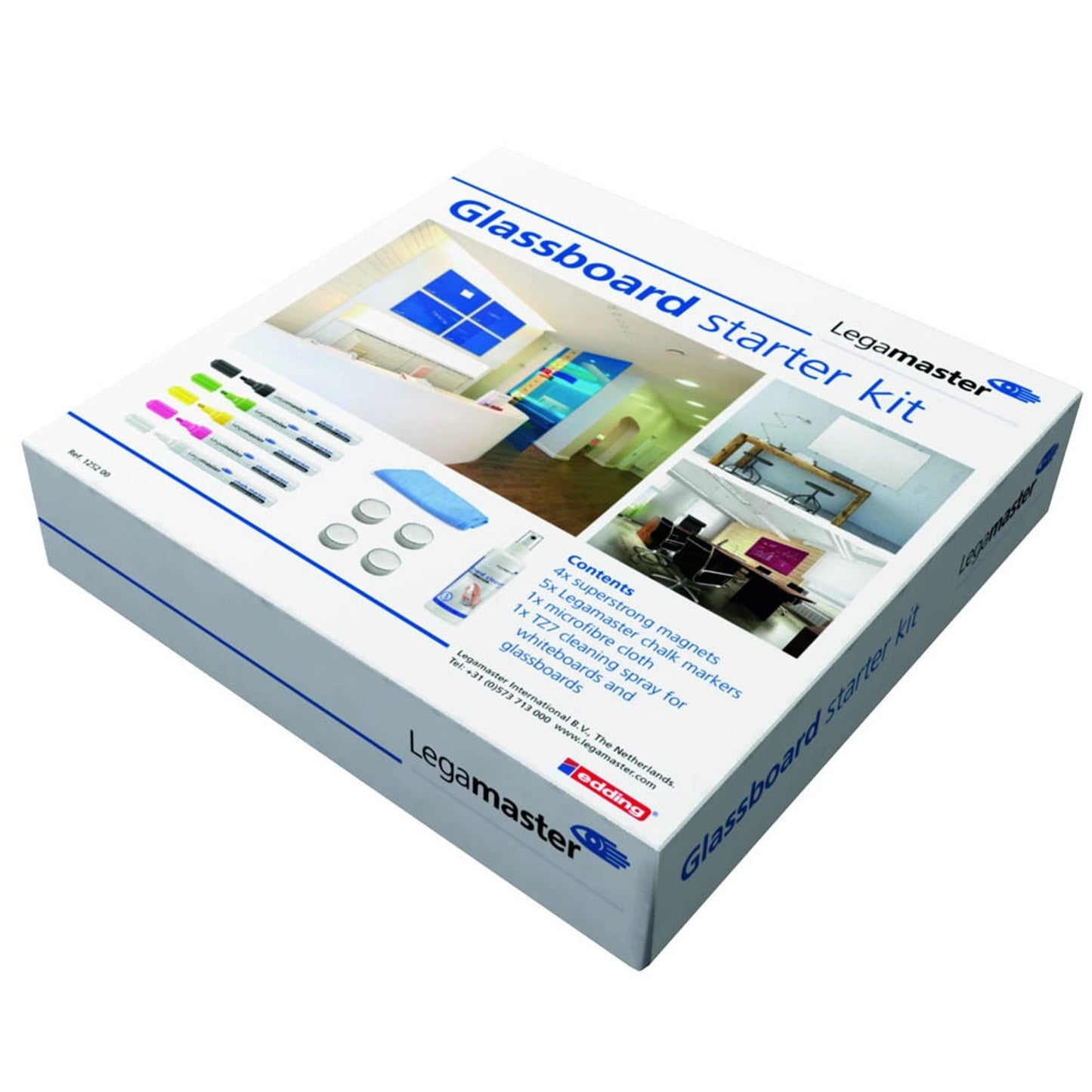 Legamaster Glas-Magnettafel Zubehör-Set Starter kit 11 Teile | 7-125200