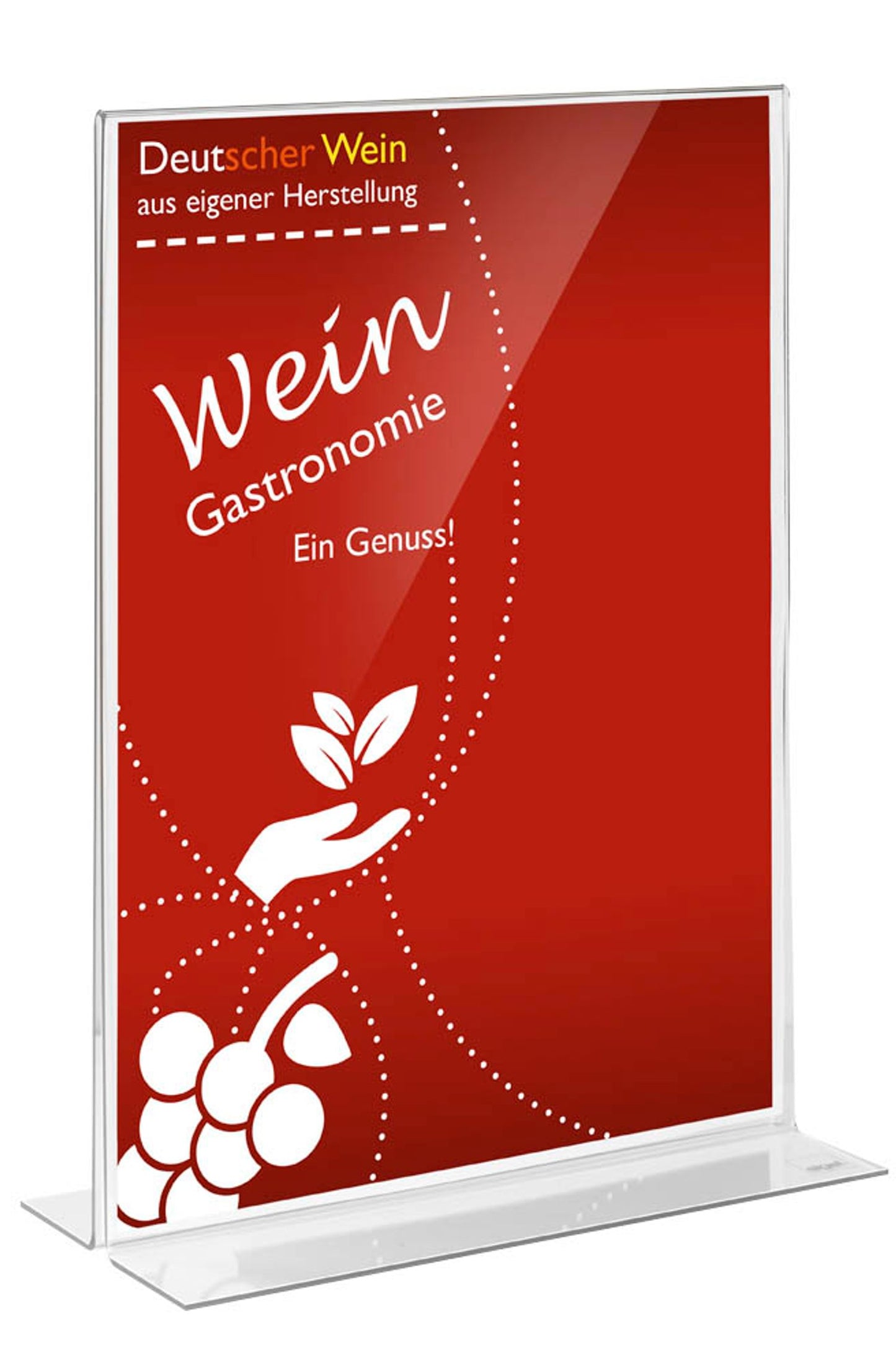 SIGEL gerade Tischaufsteller