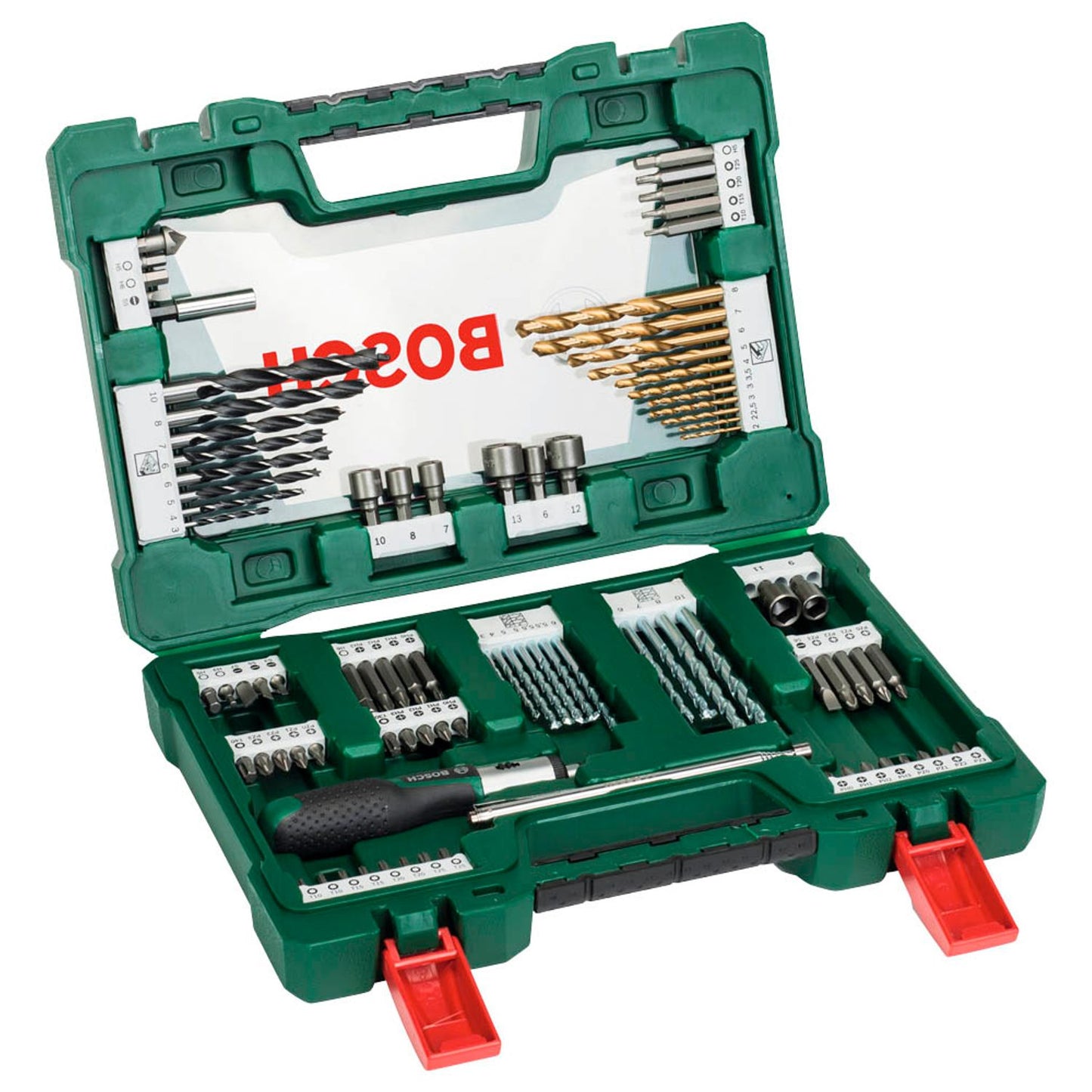 BOSCH V-Line Bohrer- und Bit-Set, 91-teilig | 2607017195