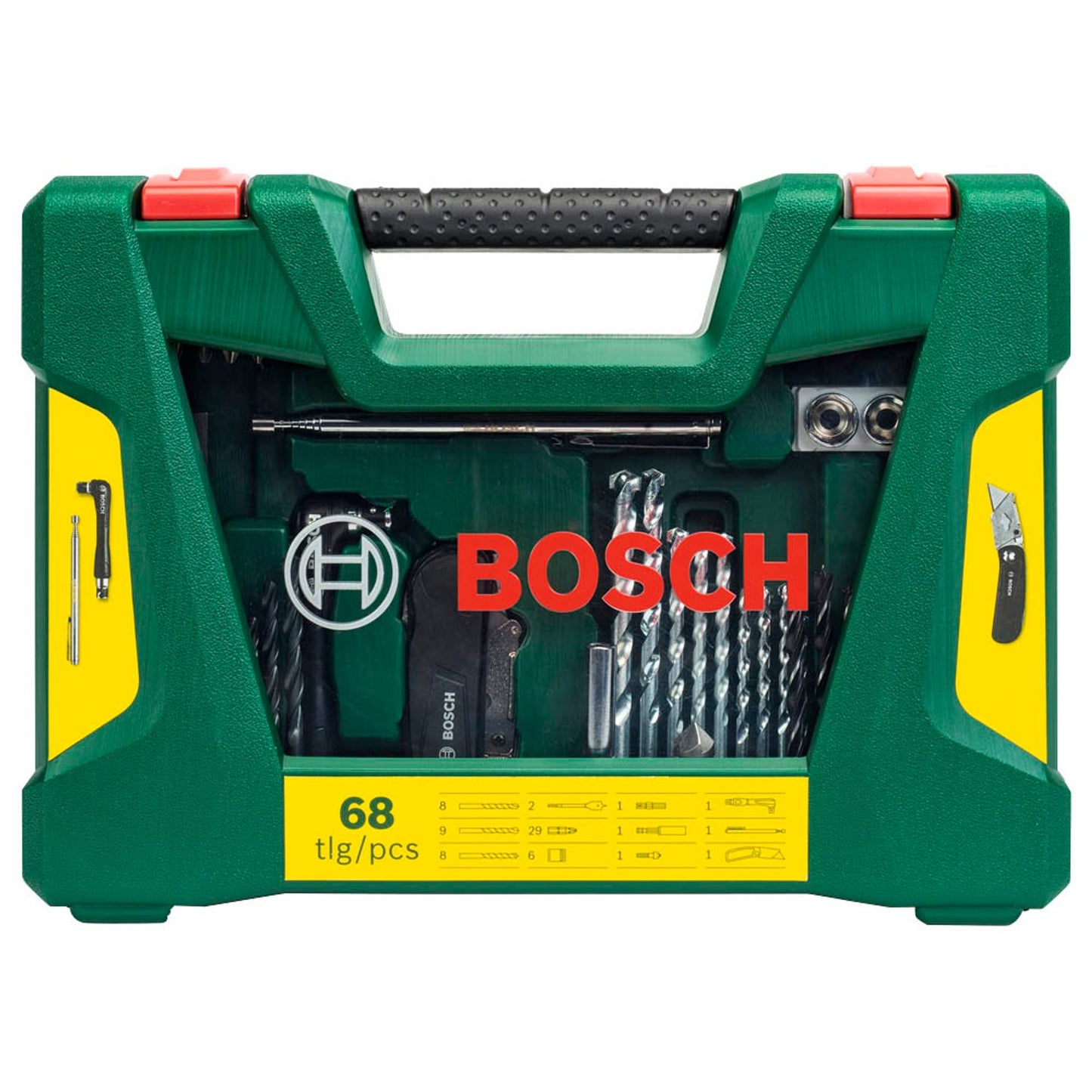 BOSCH V-Line Bohrer- und Bit-Set, 68-teilig | 2607017191