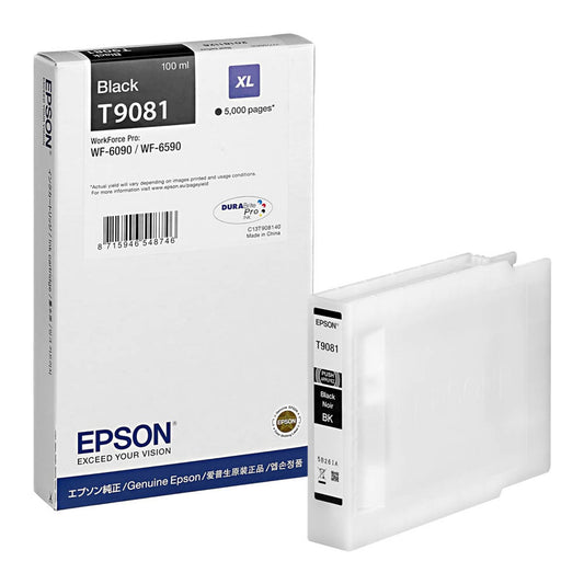 EPSON T9081XL schwarz Druckerpatrone | C13T90814N