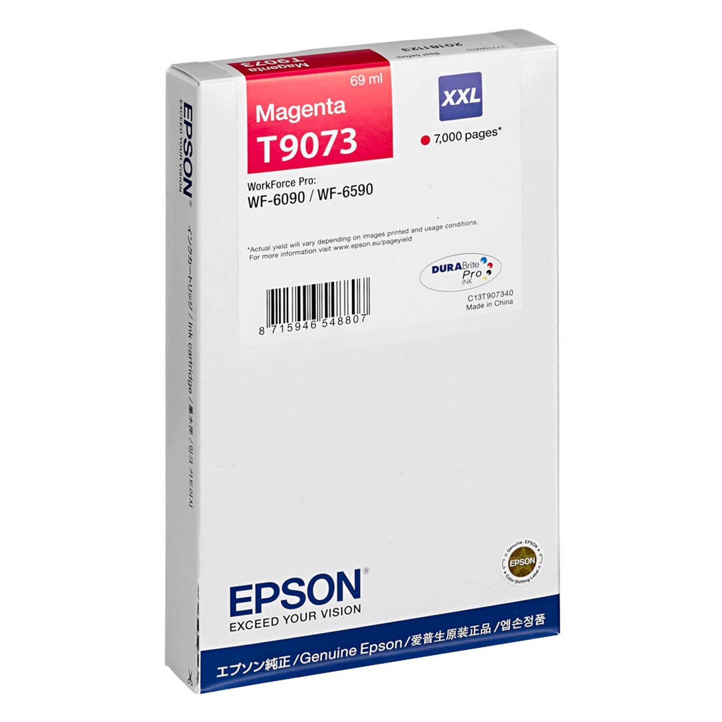 EPSON T9073XXL magenta Druckerpatrone | C13T90734N