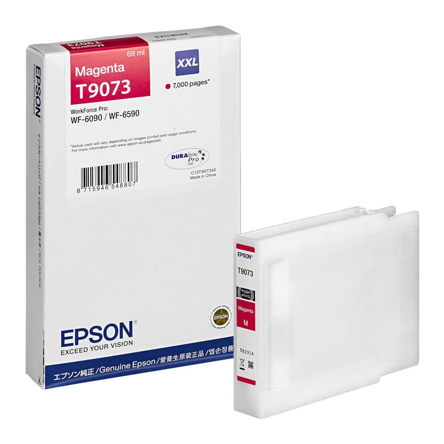 EPSON T9073XXL magenta Druckerpatrone | C13T90734N