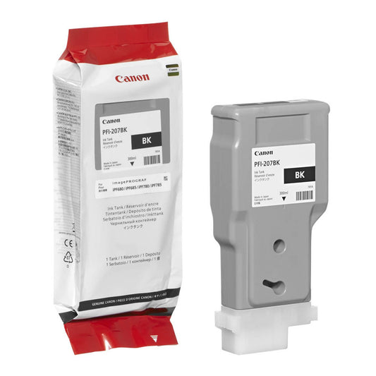 Canon PFI-207 BK schwarz Druckerpatrone | 8789B001