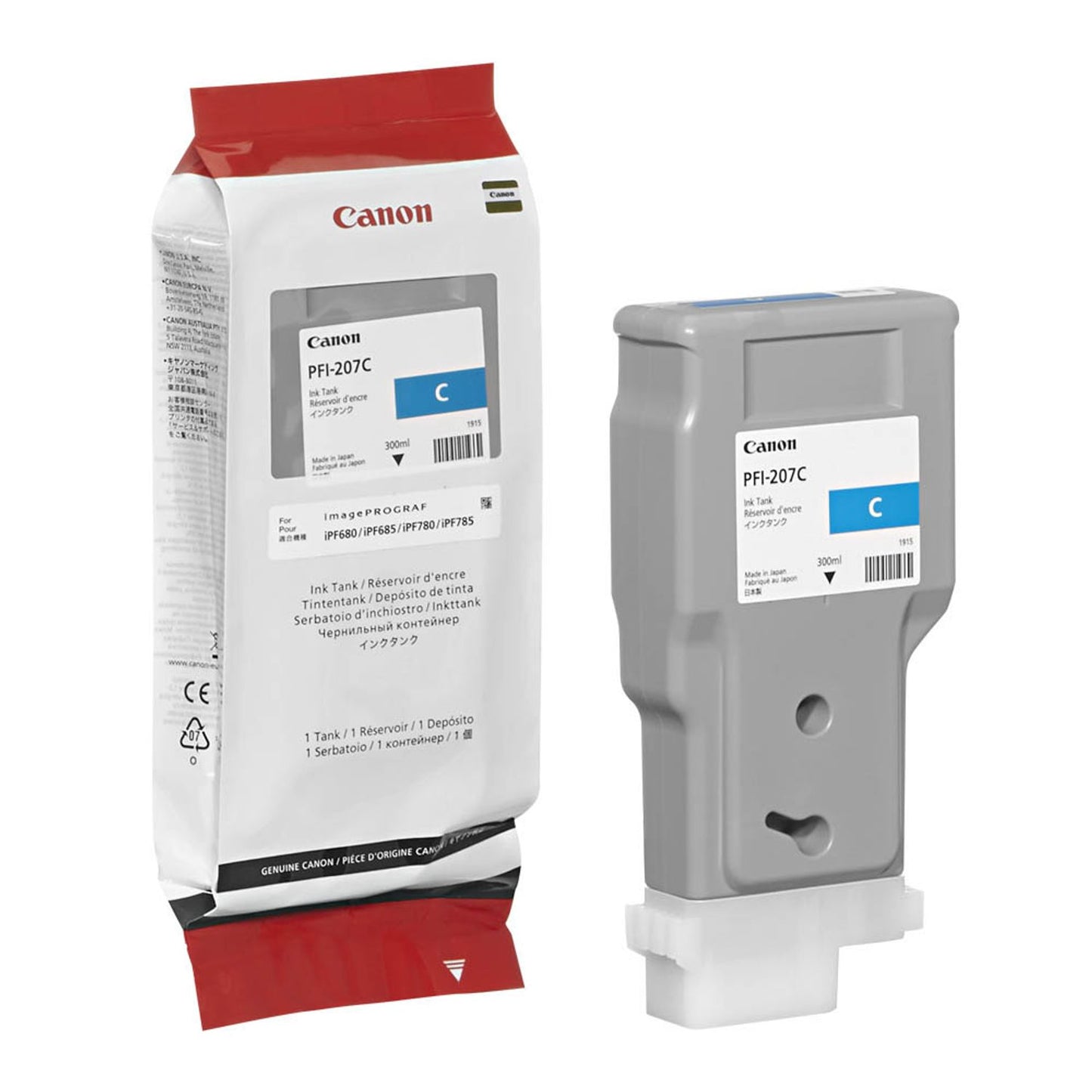 Canon PFI-207 C cyan Druckerpatrone | 8790B001
