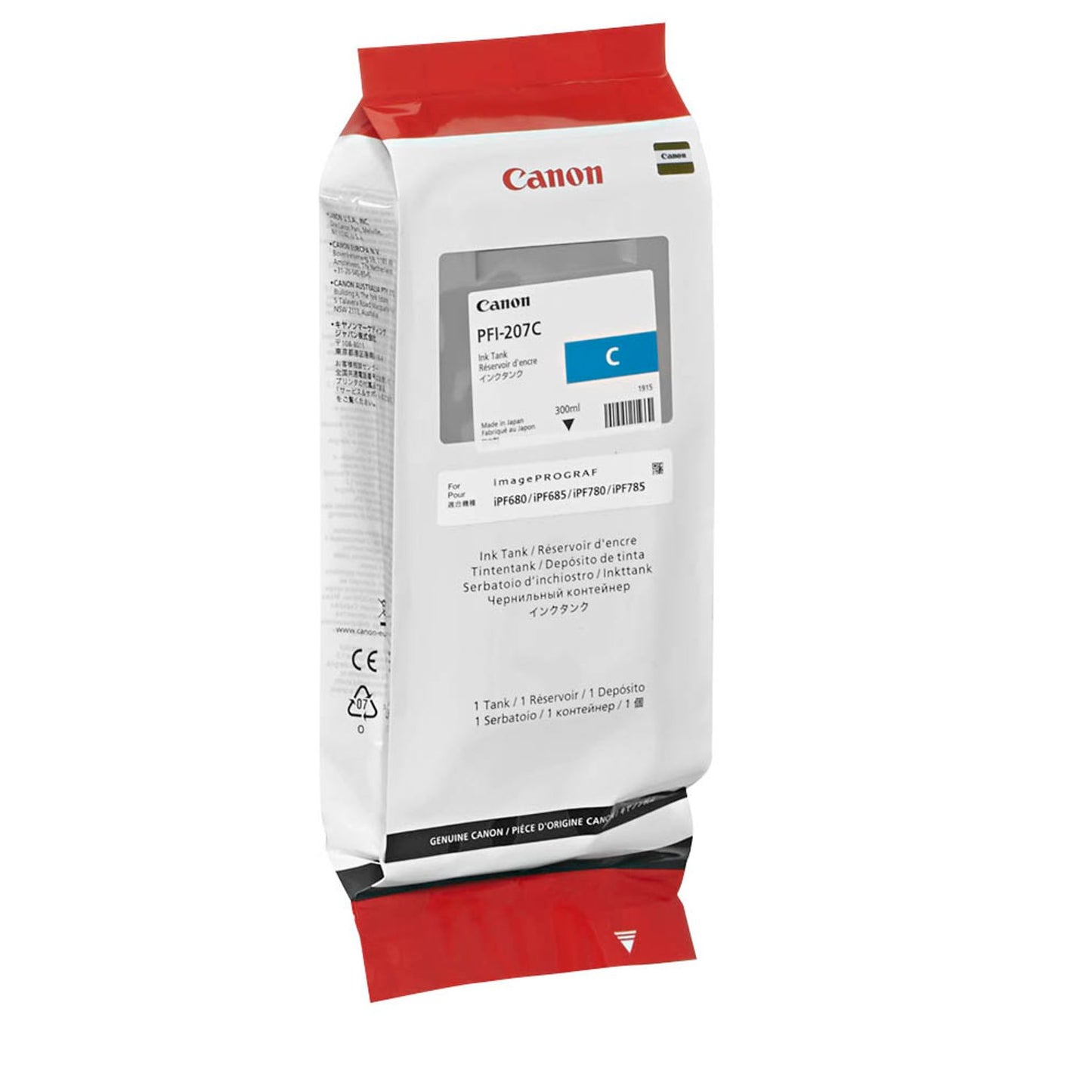 Canon PFI-207 C cyan Druckerpatrone | 8790B001