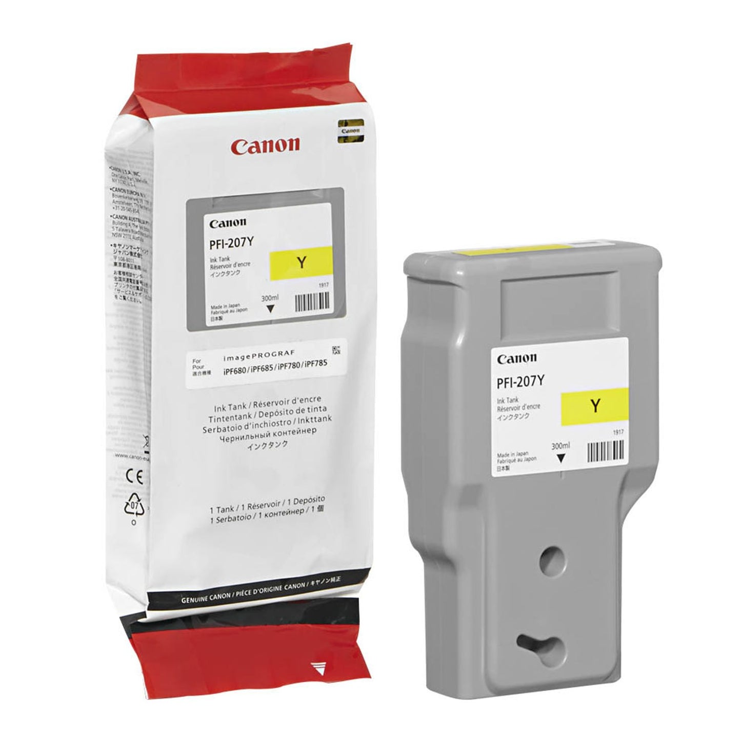 Canon PFI-207 Y gelb Druckerpatrone | 8792B001