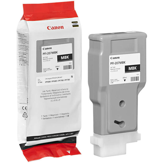 Canon PFI-207 MBK matt schwarz Druckerpatrone | 8788B001