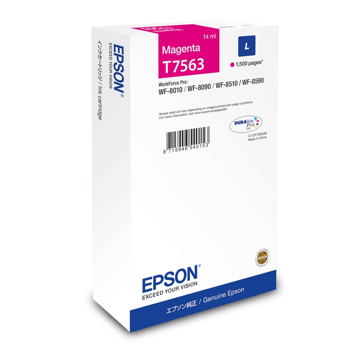 EPSON T7563L magenta Druckerpatrone | C13T75634N