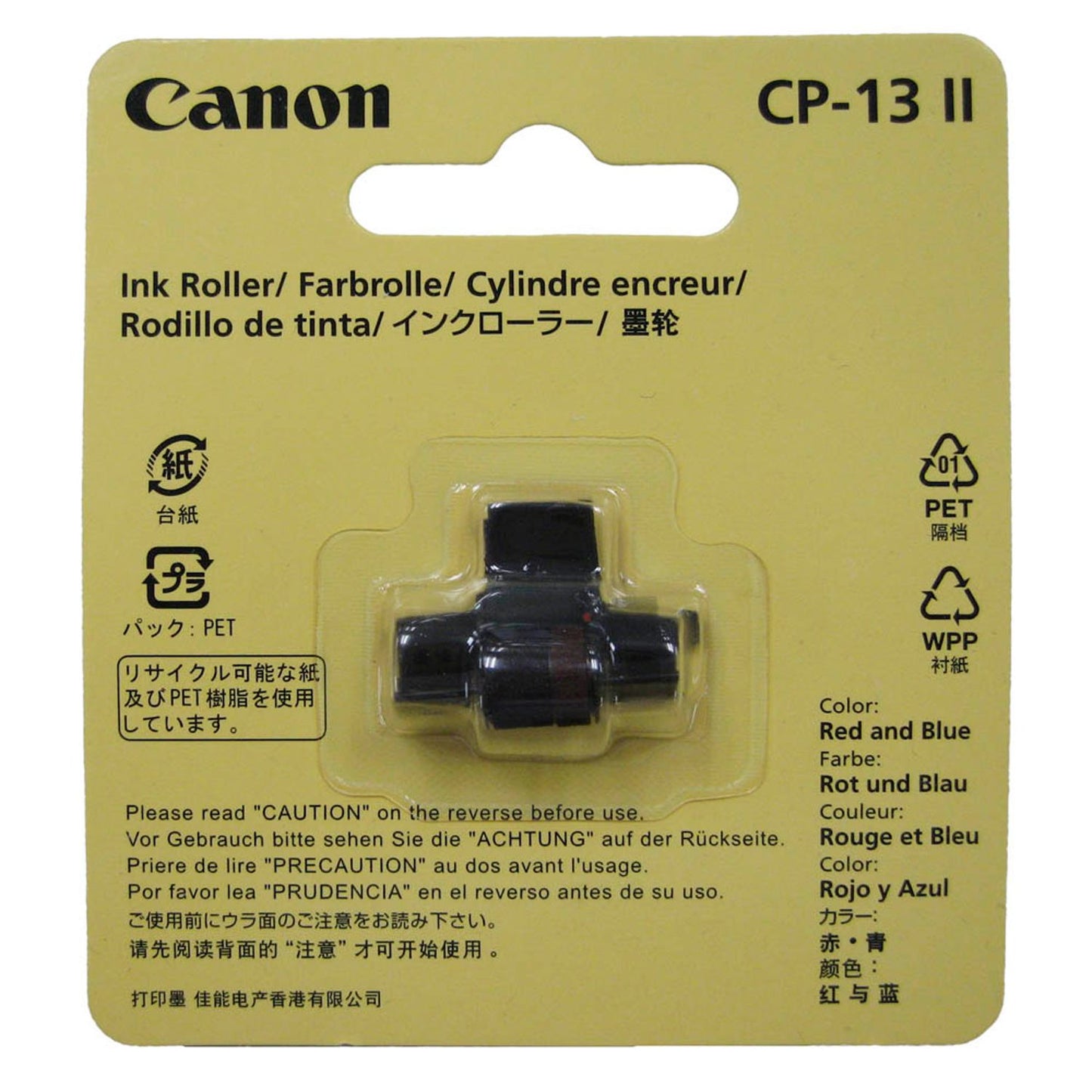 Canon CP-13 II (Gruppe 745) blau/rot Farbrolle | 5166B001