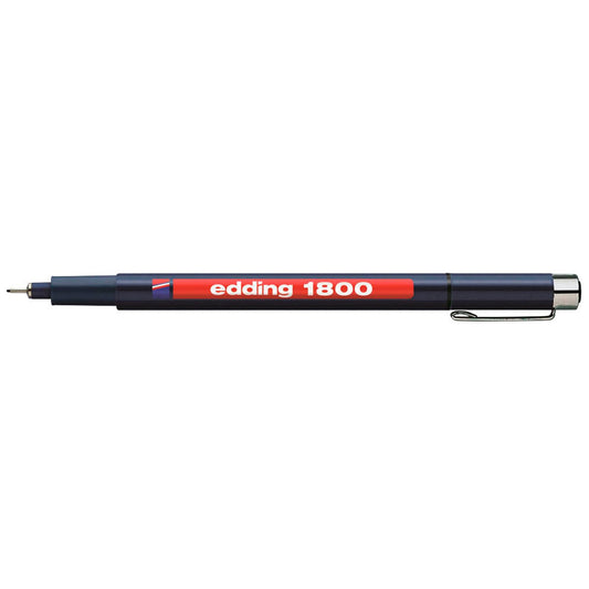 edding 1800 profipen 0.1 Fineliner schwarz 0,25 mm | 4-180001001