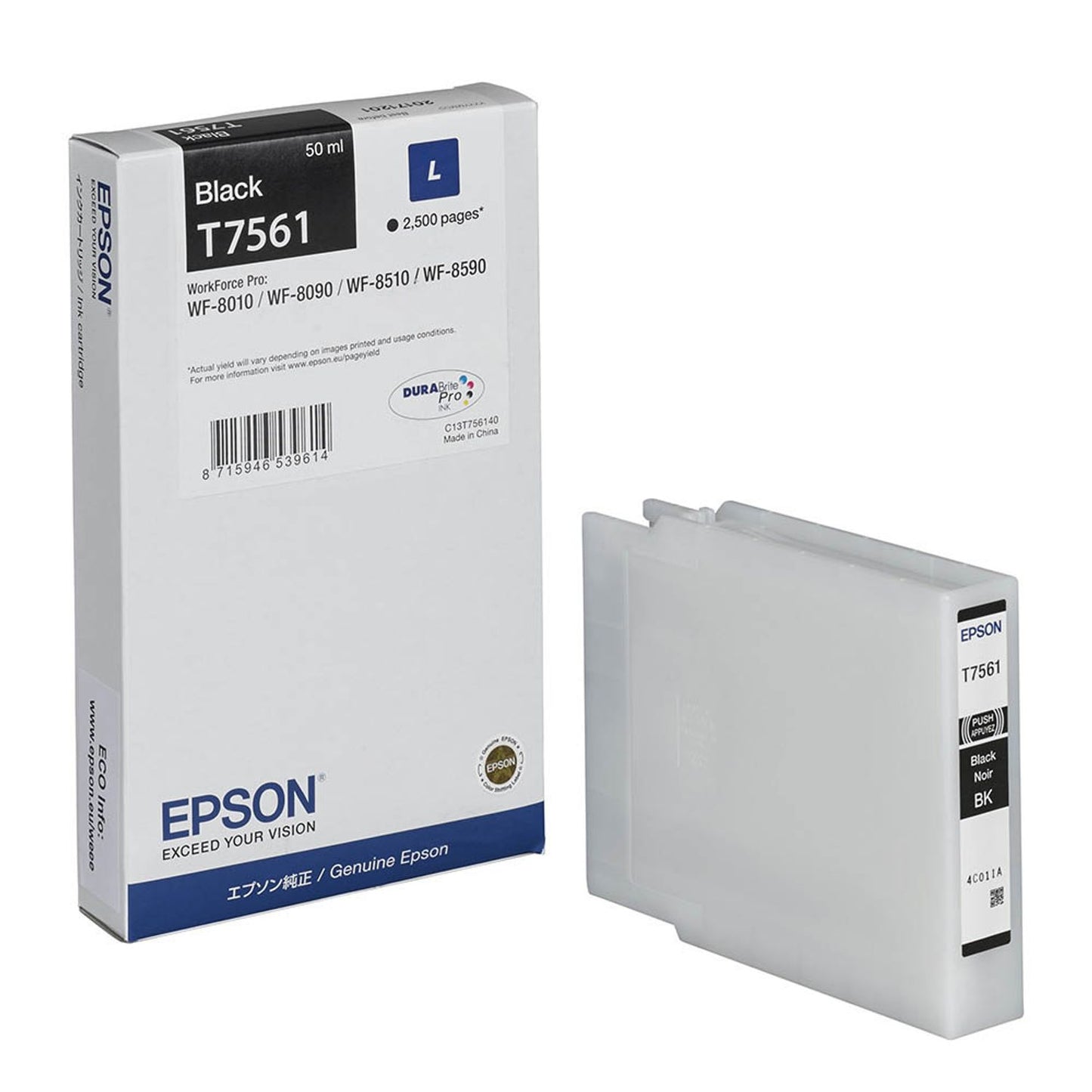 EPSON T7561L schwarz Druckerpatrone | C13T75614N