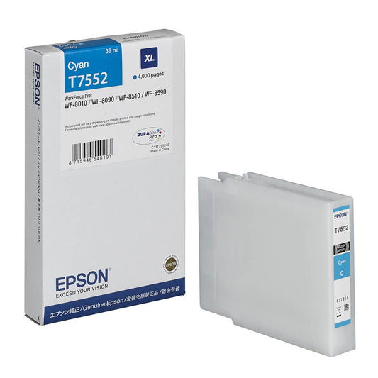 EPSON T7552XL cyan Druckerpatrone | C13T75524N