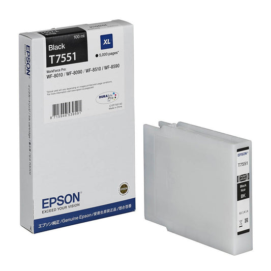EPSON T7551XL schwarz Druckerpatrone | C13T75514N