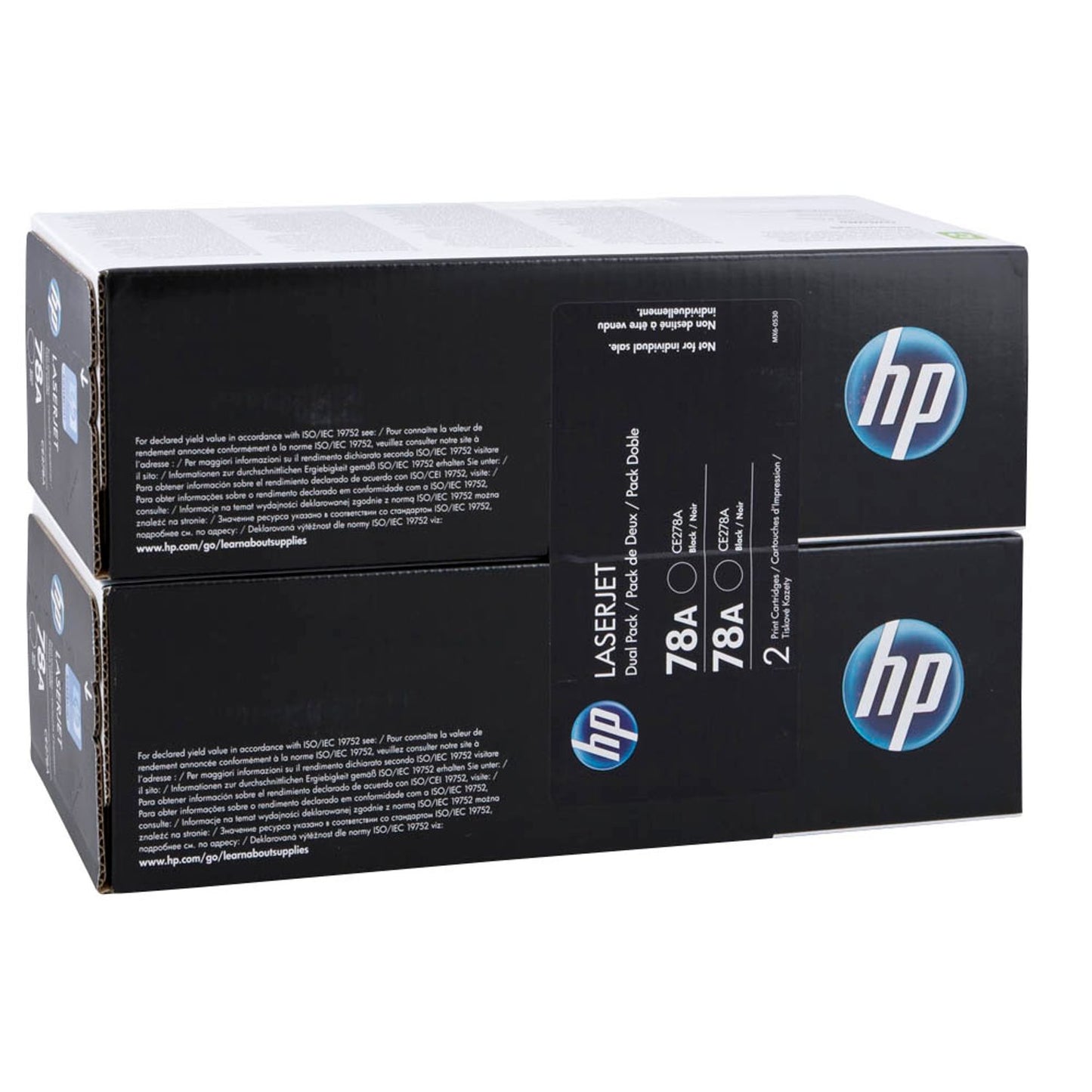 HP 78A () schwarz Tonerkartuschen, 2er-Set | CE278AD | 1 Pack = 2 St.